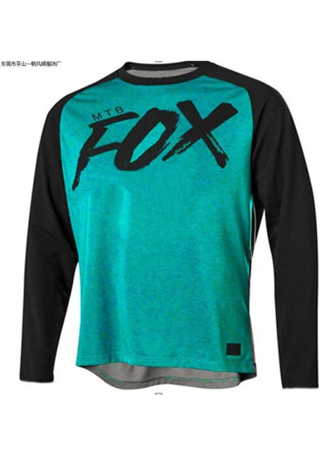 Direct Fox Downhill Mountain Bike Cycling Jersey Men's Women's Long Sleeve Top Summer Off-road Motorcycle Racing Suit