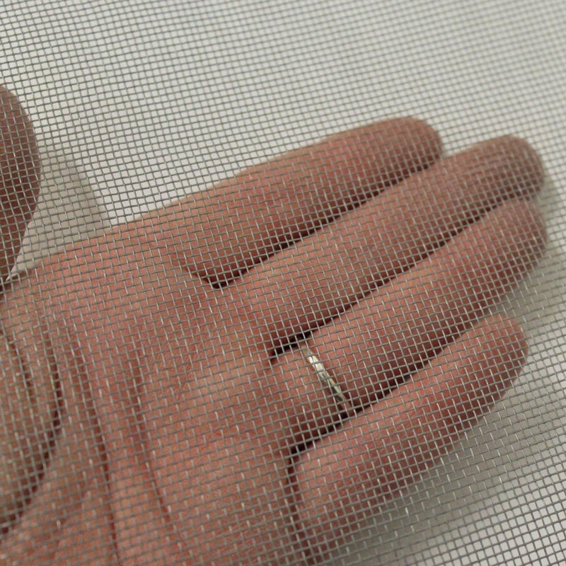 STORE 2508 Store2508 Heavy Quality 120 GSM PVC Coated FIBREGLASS Window Insect Mosquito Mesh Net Screen with Hook & Loop Tape for Installation (Grey, 150 x 240 Cm)  - Image 5
