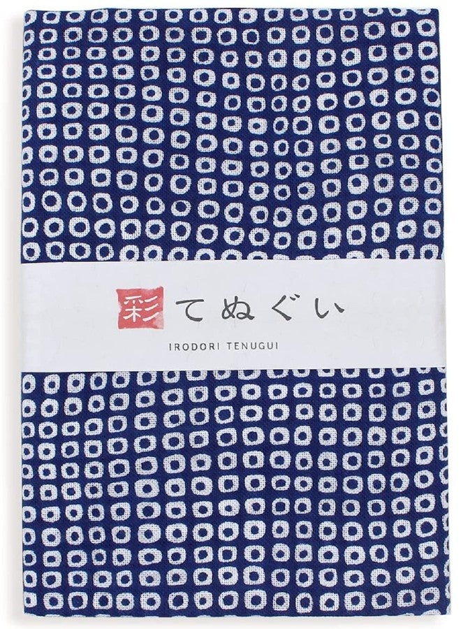 KOMESICHI irodori Japanese Traditional Towel Tenugui Japan Pattern B with Fray Prevention Processing Set of 3 with Tenugui Iroha (English Manual) - Image 4