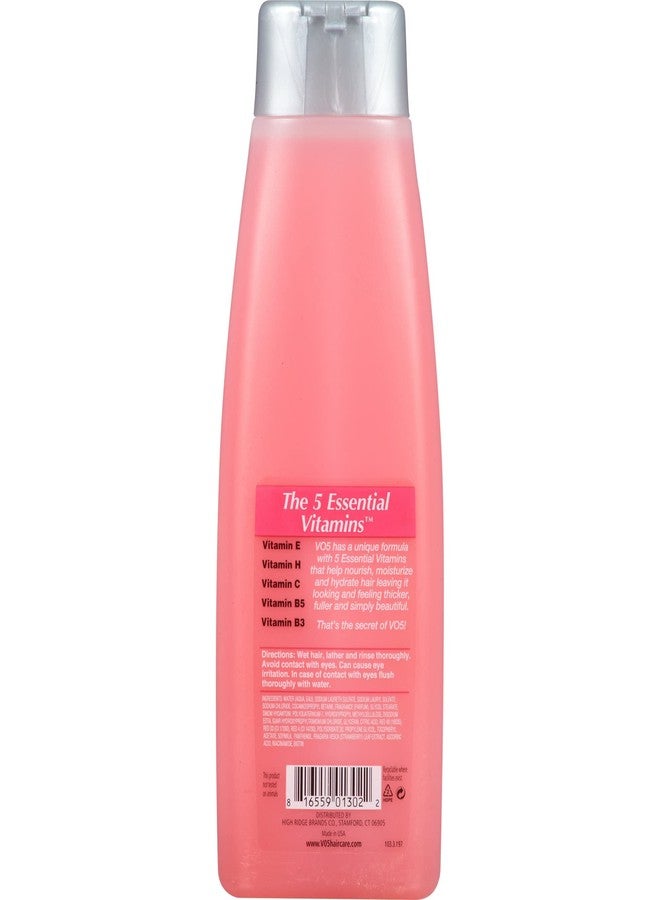 ALBERTO Moisture Milks Shampoo, 15 Oz, Strawberries by Vo5 (Pack of 2) - Image 2