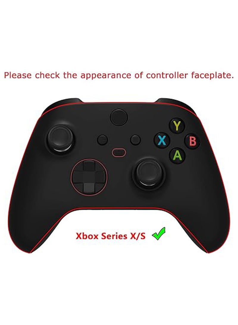 X-level Soft Silicone Protective Case Cover for Xbox Series S/X Controller, Non-Slip No Interference Skin Protector Case Full Protection Cover for Xbox Series S/X Wireless Controller with 2 Thumb Grip Caps  - Image 2