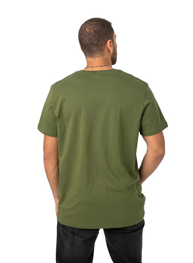 Marco Bergamo VNeck T-Shirt With Logo - Image 4