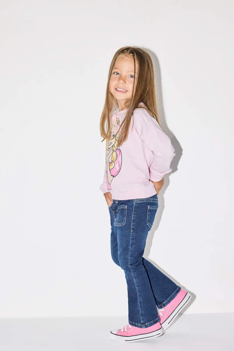 ديفاكتو Baby Girl Flare Fit Jeans