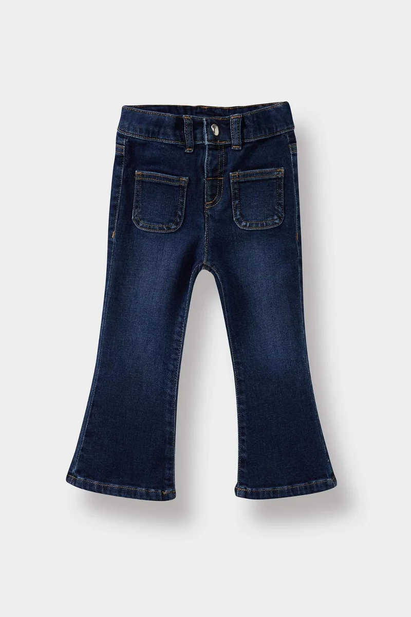 ديفاكتو Baby Girl Flare Fit Jeans