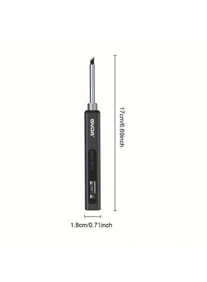 GD300 ZJ 65W USB C Portable Soldering Iron Adjustable Temperature 80 420C Fast Heating - Image 4