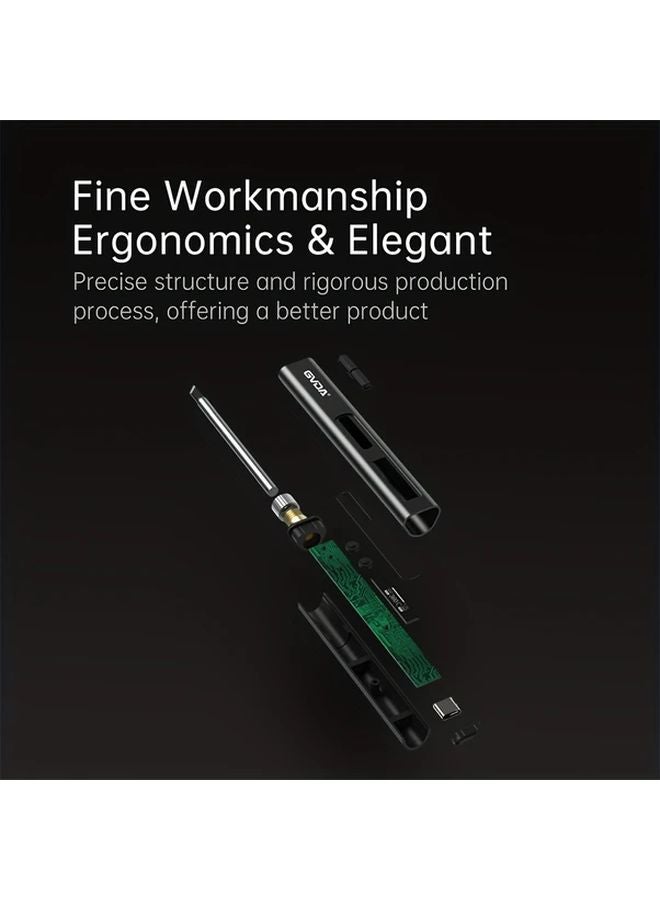 GD300 ZJ 65W USB C Portable Soldering Iron Adjustable Temperature 80 420C Fast Heating - Image 3