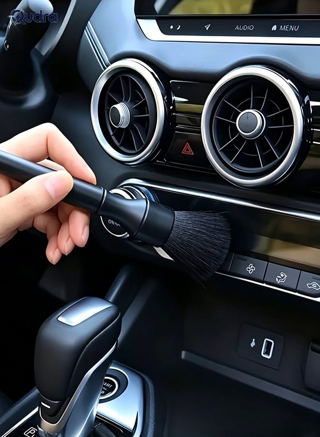 Qudra Car Interior Detailing Brush,Soft Bristle Cleaning Brush Car Detailing Brush Dusting Brush,Car Interior Cleaning Tool,Auto Detail Brush Car Dash Duster Brush - Image 3