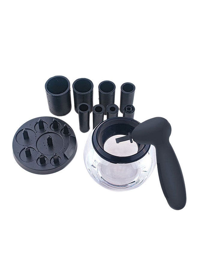Generic Electric Makeup Brush Cleaner Black 