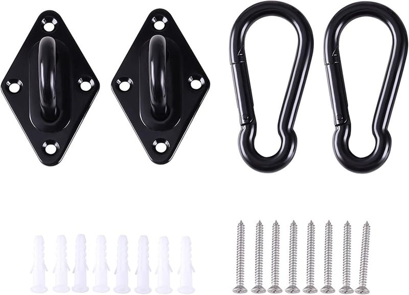 M10 هوك حائط وسقف من الفولاذ المقاوم للصدأ 2 قطعة مع مسامير لتعليق النباتات والمطبخ - Image 4