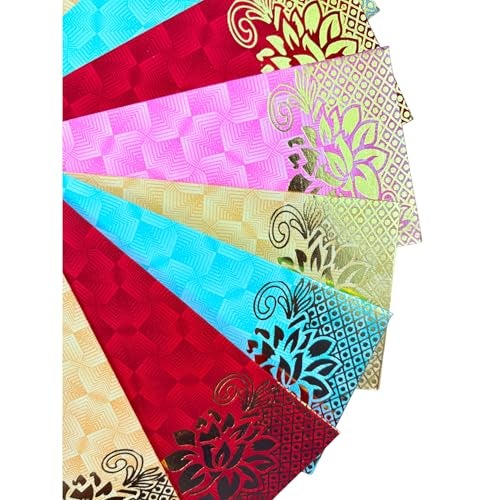 Moira Pack of 80 Paper Printed Envelopes Tuck Flap 18cm x 8cm for Wedding, Birthday Shagun/Gift/Sagan/Eidi/Milni - Image 5