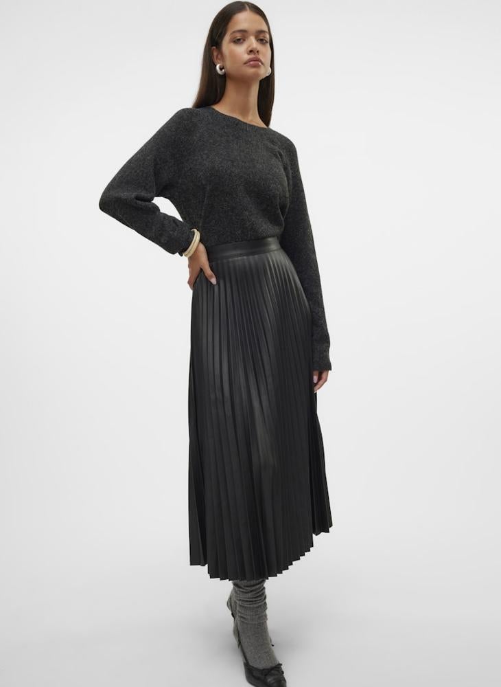 فيرو مودا فستان ميدي بخصر مرتفع من فمبيلاهولي - Image 3