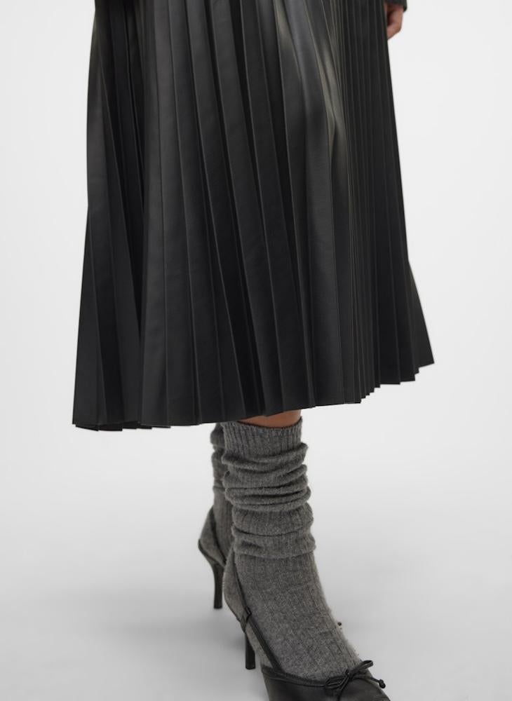 فيرو مودا فستان ميدي بخصر مرتفع من فمبيلاهولي - Image 4