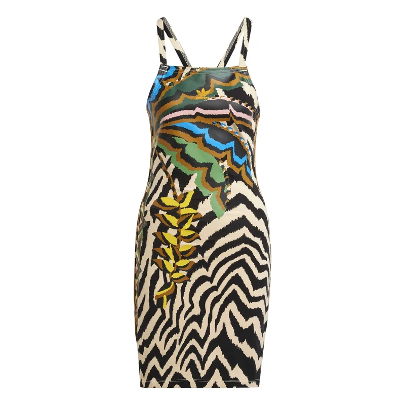 Adidas Pink adidas FARM 3S DRESS Pink Originals Women SKIRTS