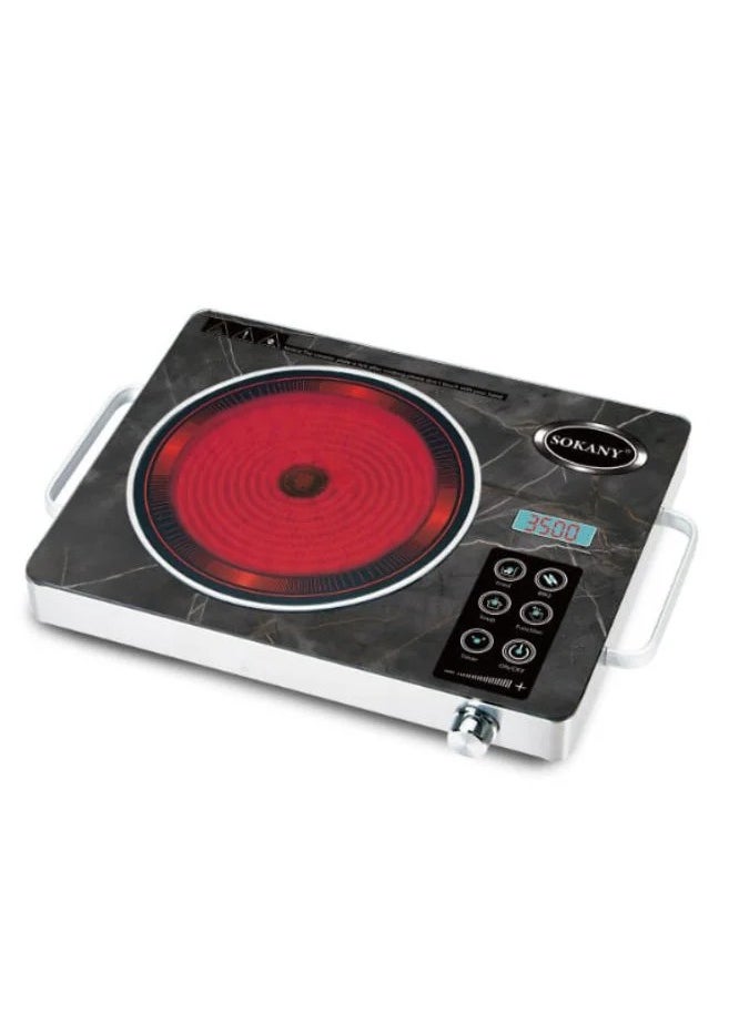 sokany Digital Gas Cooker - sk-07073 - Black - Sokany - 3500 Watt  - Image 2