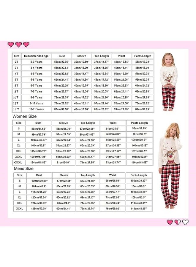 CCOVERY Family Matching Pyjamas Sets Cute Deer Adult Kid Babys Nightwear Family Matching Outfits Xmas Sleepwear - Image 5