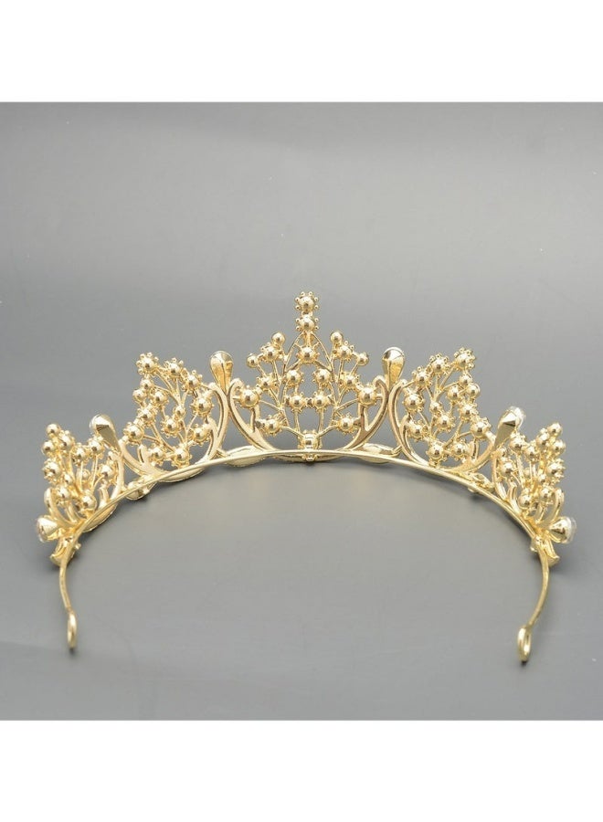 Crystal Crown Birthday Princess Crown Diamond Headband For Party Dance Wedding Birthday Daily Wear Hair Accessories Shiny Sparkling Elegant Premium Quality - Image 3