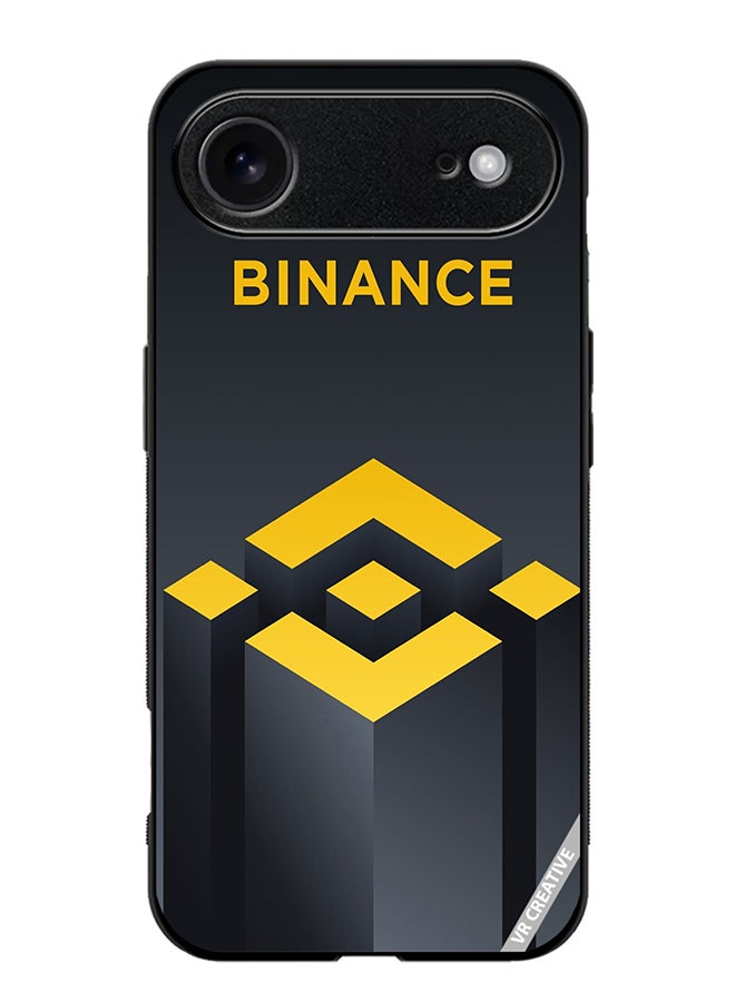 Protective Case Cover For Apple iPhone 17 Air Binance Logo Design Multicolour