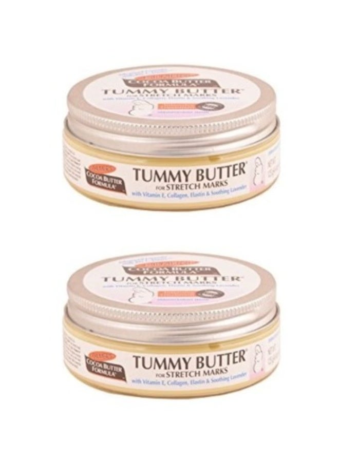 بالمرز كريم مساج بزبدة الكاكاو لصورة علامات التمدد من بالميرز – 2 × 125 جم - Image 1