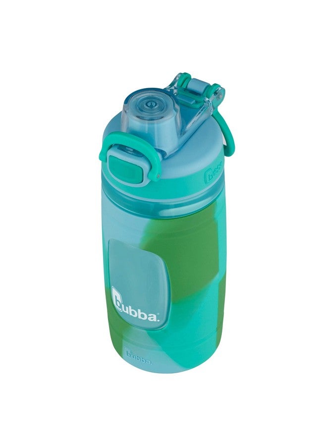 Bubba Flo Kids Water Bottle With Leakproof Lid 16Oz Dishwasher Safe Water Bottle For Kids Impact And Stainresistant Kiwi Color Wash - Image 3