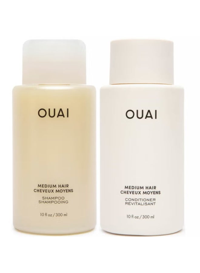 أواي مجموعة شامبو وبلسم للشعر المتوسط ​​من OUAI - Image 4