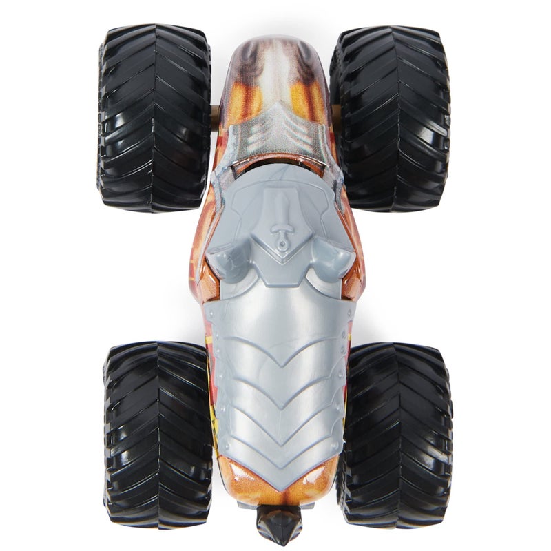 Monster Jam 2022 Spin Master 1:64 Diecast Truck with Bonus Accessory: Crazy Creatures Knightmare - Image 5