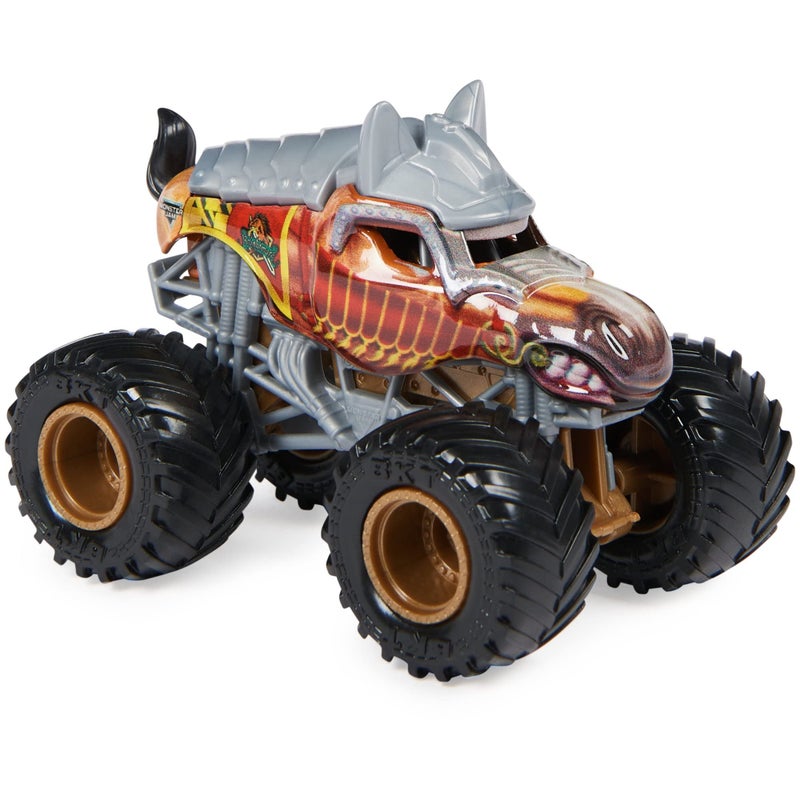 Monster Jam 2022 Spin Master 1:64 Diecast Truck with Bonus Accessory: Crazy Creatures Knightmare - Image 2