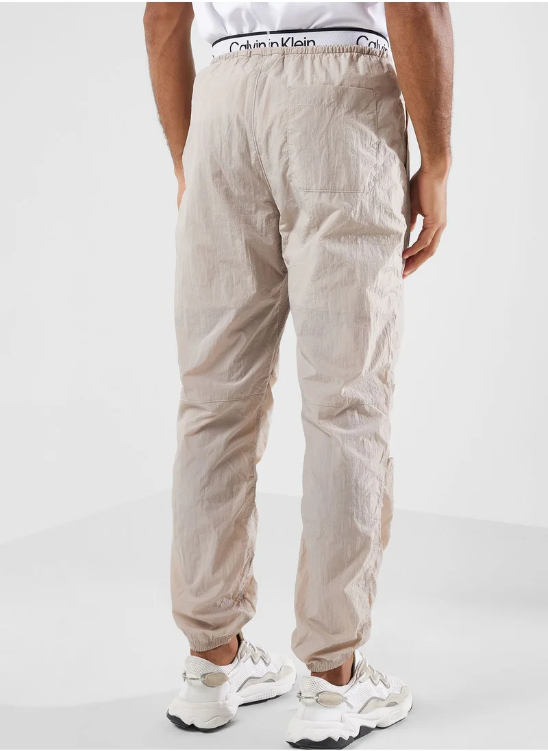 Calvin Klein Sports Logo Woven Pants