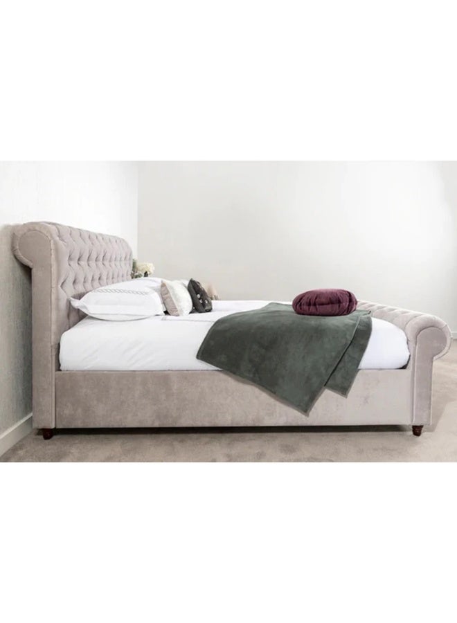 Nayam Sleep Sandringham Sleigh Bed Frame 180x200x40Cm - Image 1