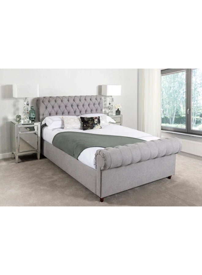 Nayam Sleep Sandringham Sleigh Bed Frame 180x200x40Cm - Image 3