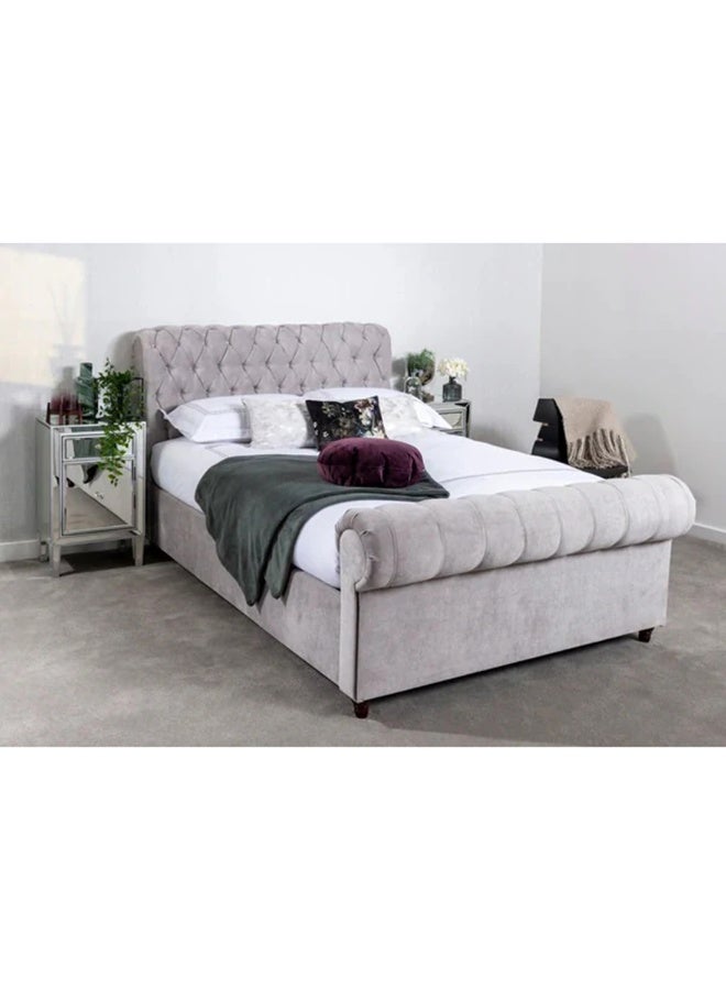 Nayam Sleep Sandringham Sleigh Bed Frame 180x200x40Cm - Image 2