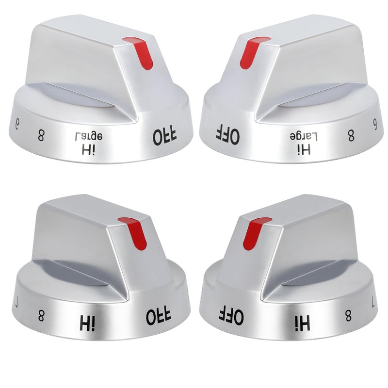 DG9403500AZ for Samsung Electric Stove Knob Replacement DG9403500V DG9403500W Knobs Compatible with Samung Electric Range NE63T8111SSAA NE63T8311SSAA NE63BG8315SSAA Better Than OEM