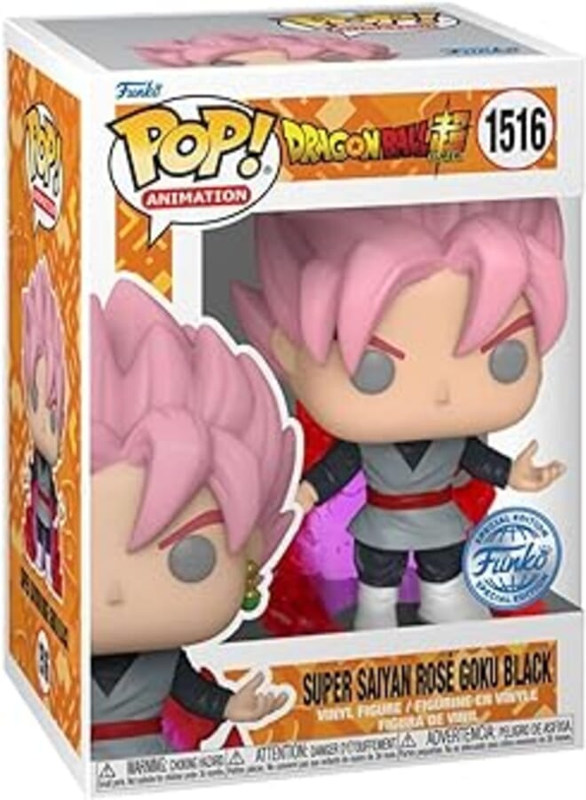Funko Pop! Anime: Dragon Ball Super -Super Saiyan Rose Goku Black (BLK) (Exc)