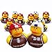 GIFTEXPRESS 24 Pack Football Rubber Duckies 2 Inch Mini Sports Theme Ducks with Helmets Assorted Styles Touchdown Bath Toys for Game Day Football Party Favors Classroom Prizes - Image 2