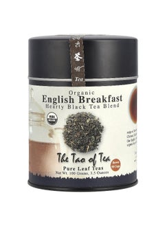 The Tao of Tea The Tao of Tea, Organic Hearty Black Tea Blend, English Breakfast, 3.5 oz (100 g)  - Image 1