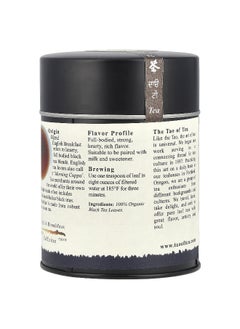 The Tao of Tea The Tao of Tea, Organic Hearty Black Tea Blend, English Breakfast, 3.5 oz (100 g)  - Image 2