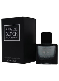 Antonio Banderas Seduction in Black Eau De Toilette Spray for Men, 1.7 Ounce 
