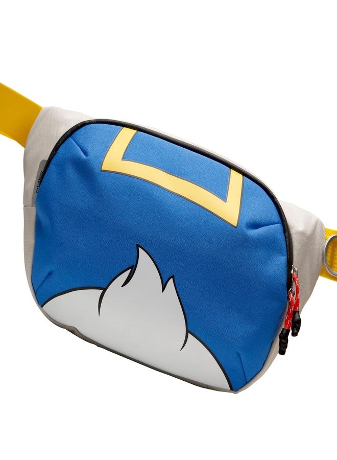 أوربيتكي حقيبة Orbitkey Disney™ Sling Mini 4L - حقيبة كروسبودي رفيعة للاستخدام اليومي مع غلاف خارجي مقاوم للماء، وجيب أمامي وخلفي آمن بسحاب، ومنظم شبكي، وحزام قابل للتعديل (دونالد داك) - Image 2