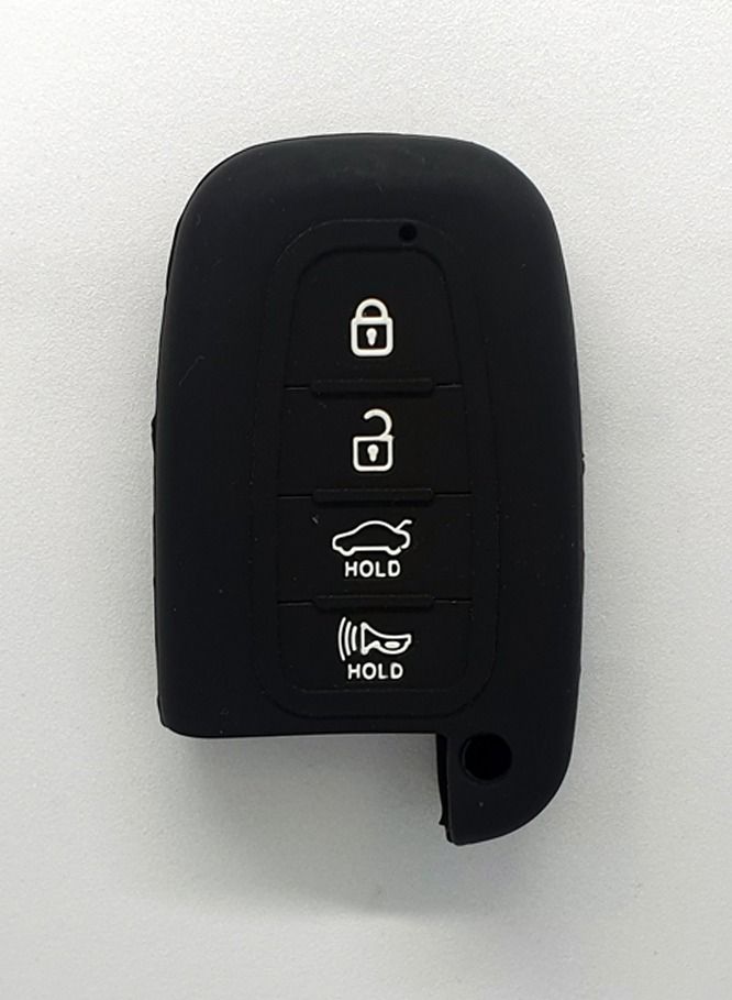 Service Zone 4 Buttons Silicon Car Key Cover For Kia - Image 1