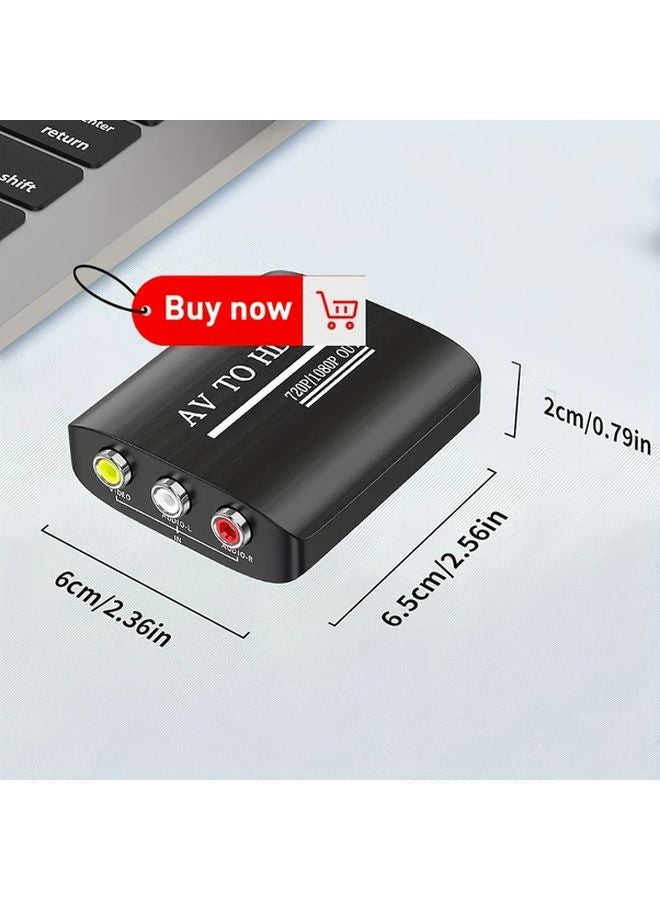 RCA To HD AV Converter USB Powered Video Signal Upgrade Device Model TO HD - Image 3