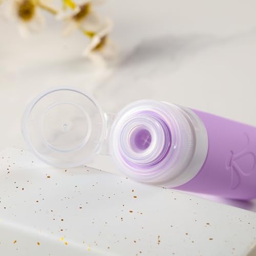 INSFIT Travel Bottles for Toiletries TSA Approved 3oz Travel Size Toiletries BPA Free Leak Proof Squeezable Silicone Tubes Travel Essentials for Shampoo Conditioner Lotion Soap - Image 3