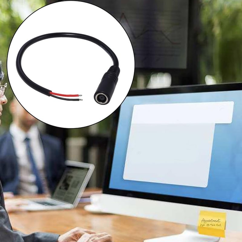 DC7.4x5.0mm Female to 2Pin Power Cable 18AWG 2x0.75mm² Power Wires for Laptop Supports up to 120W - Image 4