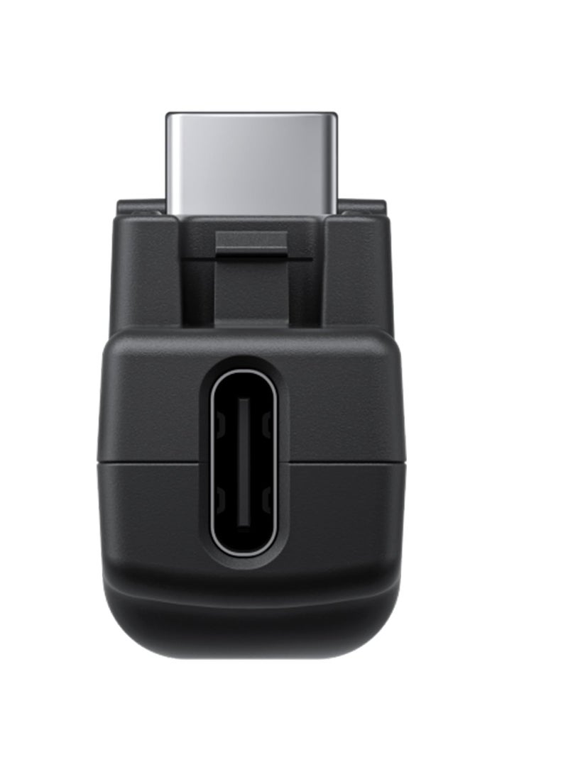 Excefore Mic Adapter for insta360 X4, insta 360 X4 Accessories, External Microphones Type-C and 3.5mm Audio Ports, Compatible with Insta 360 X4 Mic, Gopro Mic Adapter - Image 5