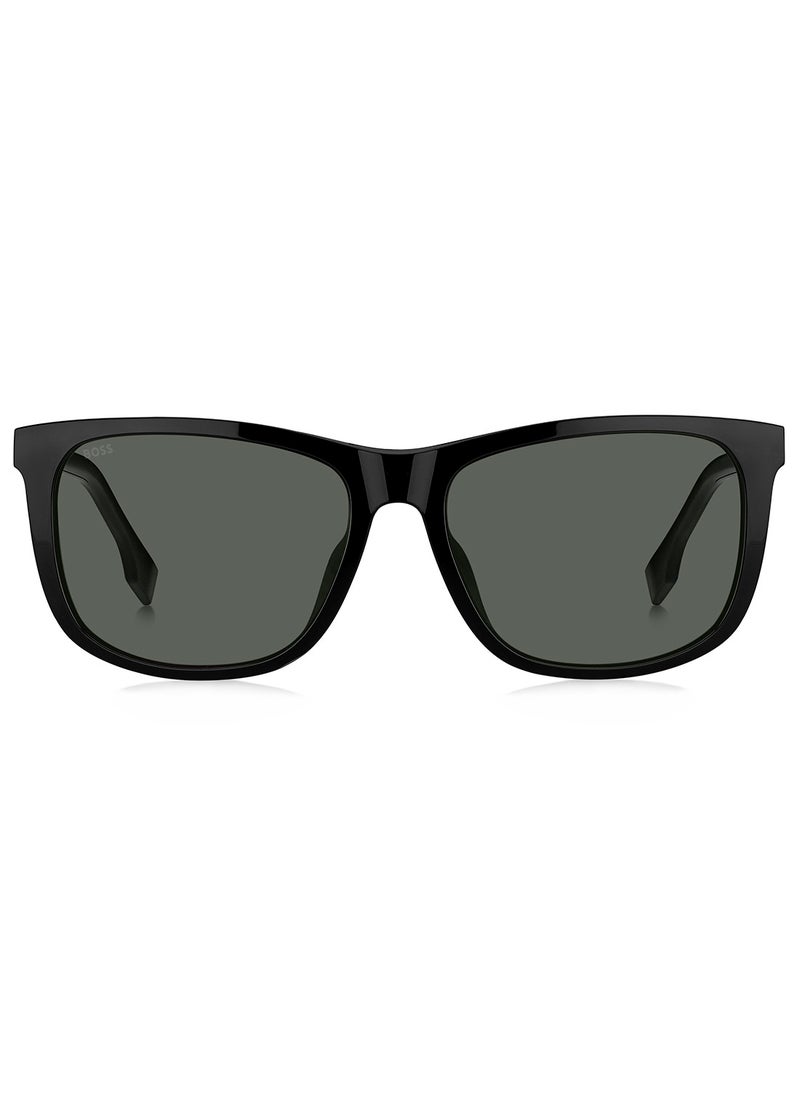 Men's Polarized Rectangular Sunglasses - Boss 1617/F/S Black Millimeter - Lens Size: 59 Mm - pzsku/Z641D9A315025C3032DCCZ/45/_/1708348210/c559e642-acbb-4e4f-976a-778309023e96