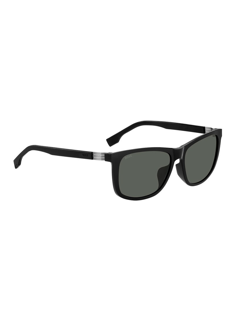 Men's Polarized Rectangular Sunglasses - Boss 1617/F/S Black Millimeter - Lens Size: 59 Mm - pzsku/Z641D9A315025C3032DCCZ/45/_/1708348211/56868599-8225-4211-a1d7-7bfefdbadd07