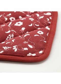 erorex Pot holder, patterned/red, 19x19 cm  - Image 4