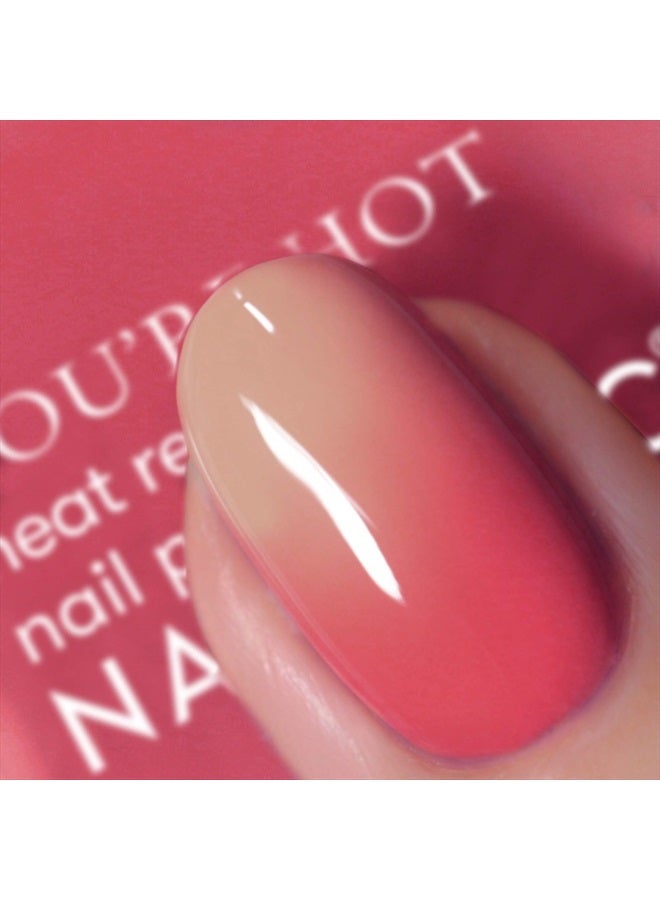 Nails Inc Thermochromic Polish HEAT REACTIVE ~ HOT INTENTIONS - Image 2