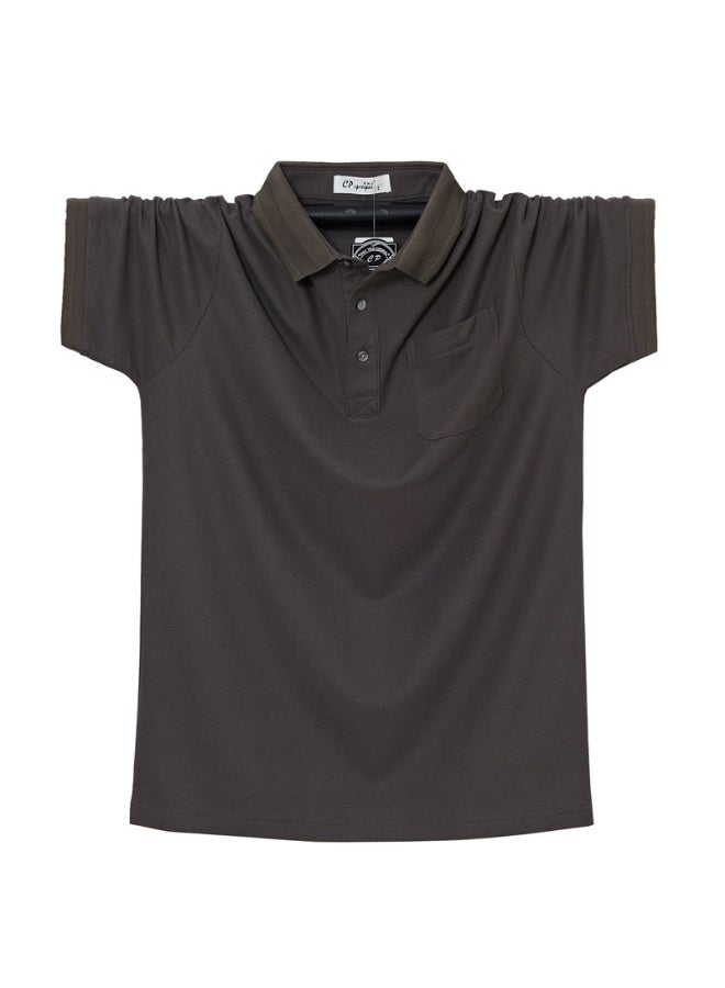 Men Polo Shirt Summer Mens Pocket  Polo Shirts Cotton Shirt  Casual Breathable  Outdoor Clothing Tops Tees - Image 1
