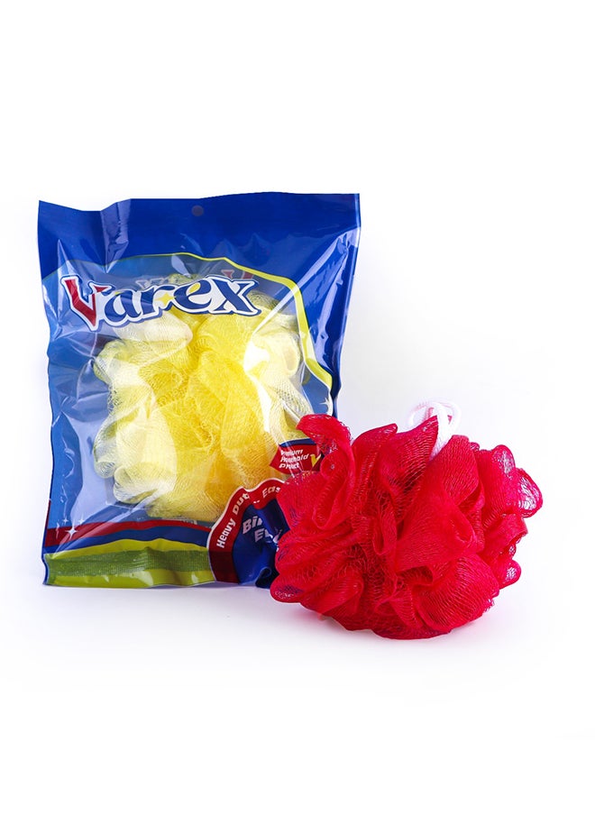 Varex Varex Pouf Shower Loofah for Bath1 Piece 