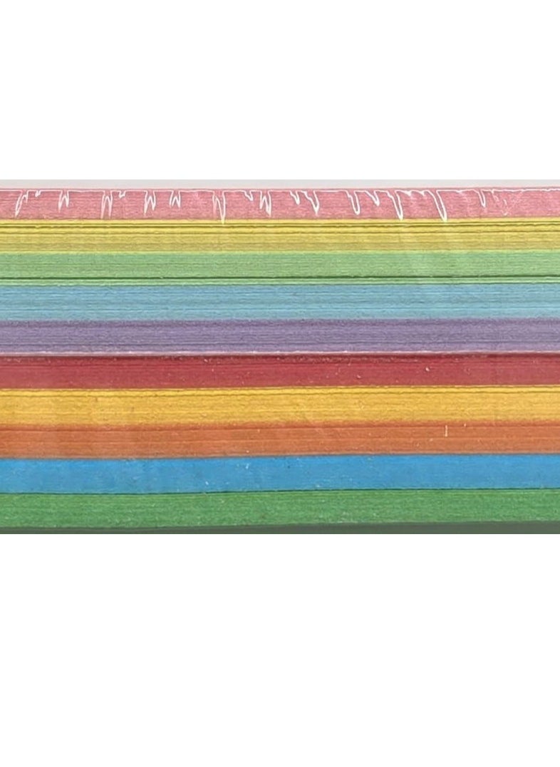 Solo 250 Sheets Colored Paper, A4 80gsm Color Paper sheets for Decorating Drawing Origami DIY Arts and Crafts - 10 Assorted Colors, 29.7 cm x 21 cm  - Image 2