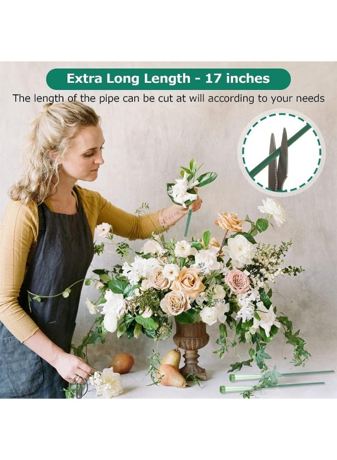 Generic Floral Water Tubes for Flower Arrangements,Green Floral Tubes Water Tubes for Flowers Plastic Flower Tubes for Fresh Flowers with Rubber Cap for Flower Stem Arrangements Supplies, Fres  - Image 5